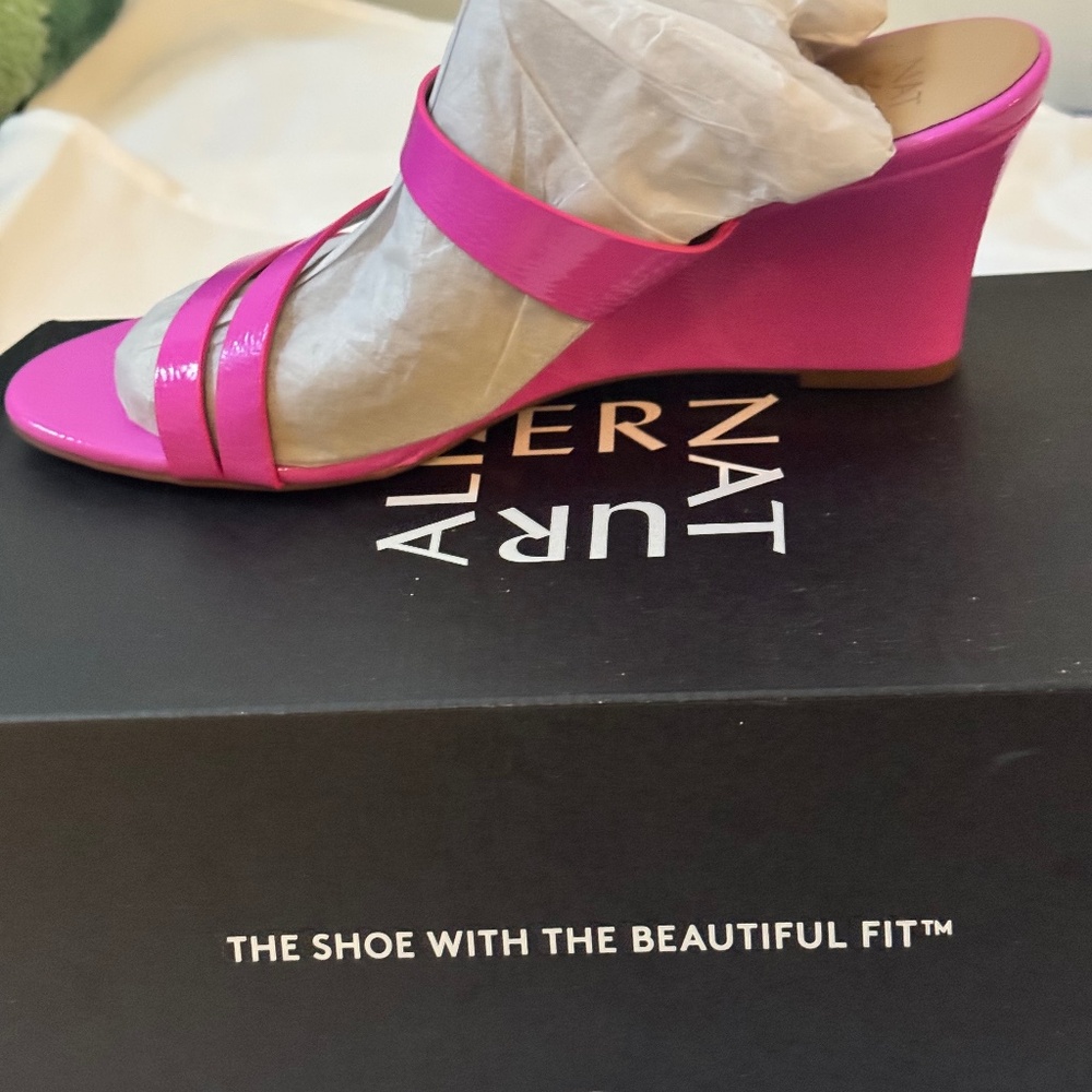 Naturalized Candy Pink Wedges
